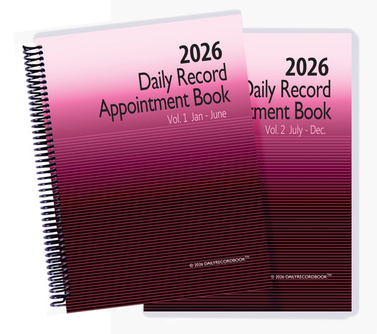 2026 Appointment Book 2 vol set