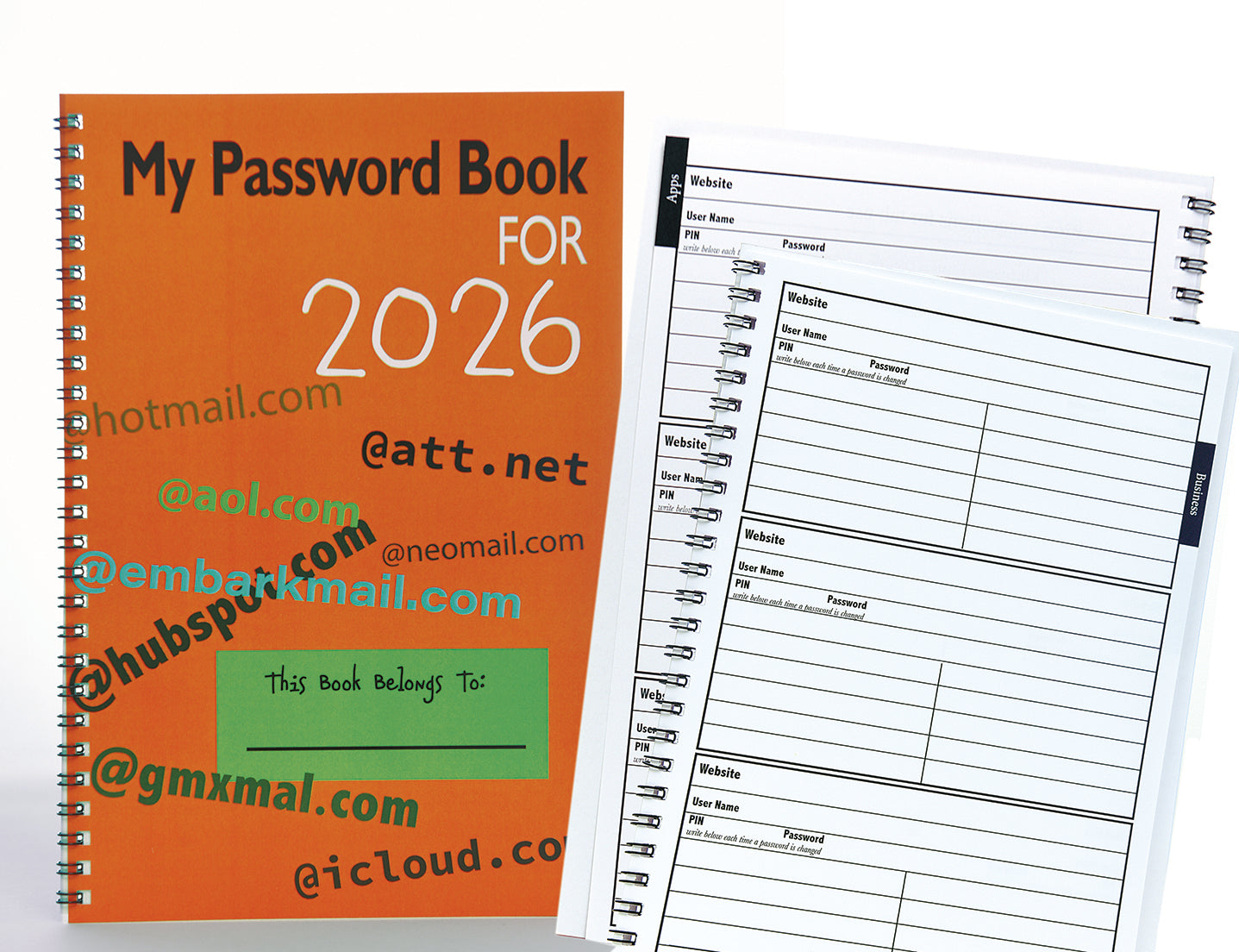 2006 My Password Book 6X9"