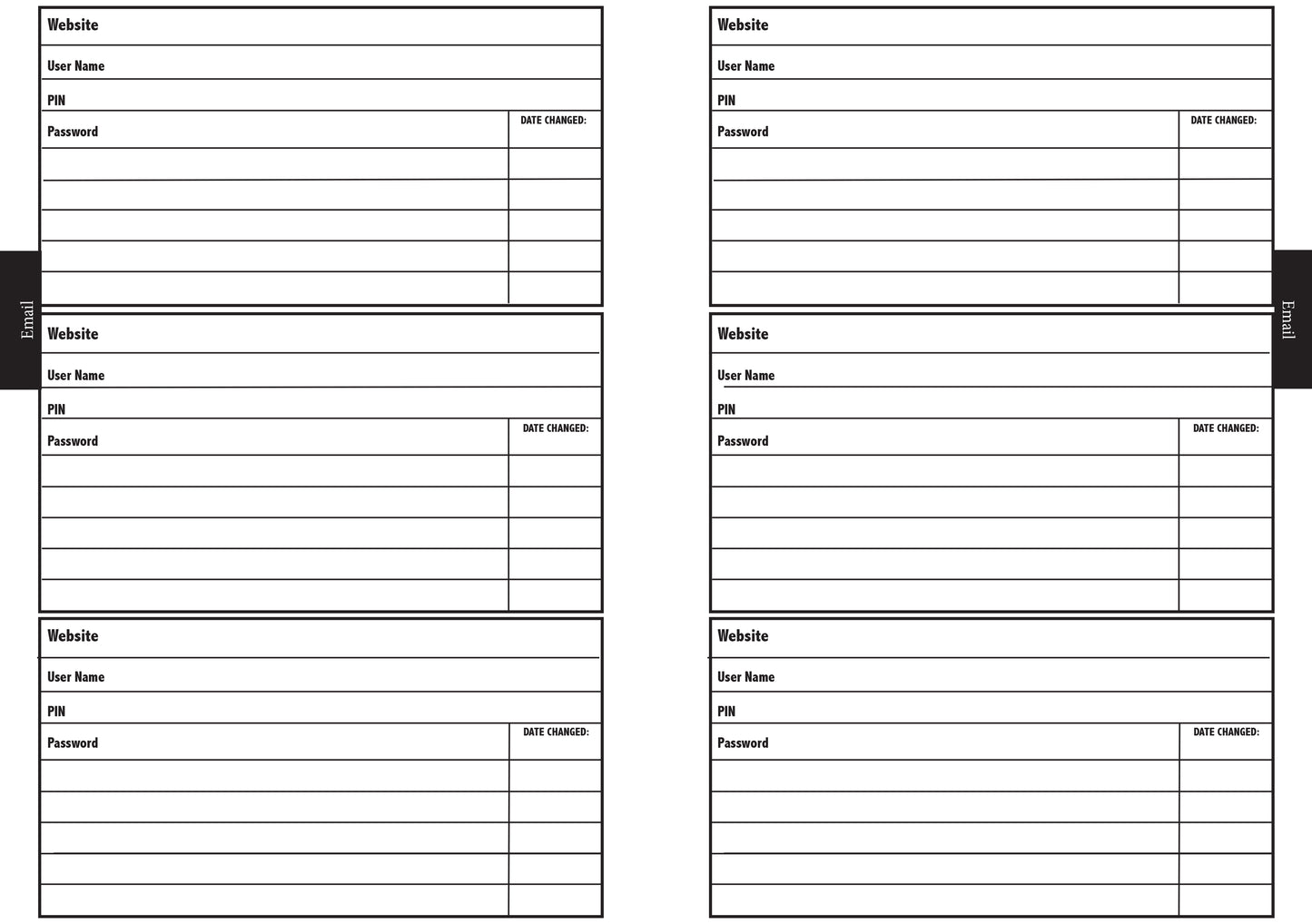 My Password Book