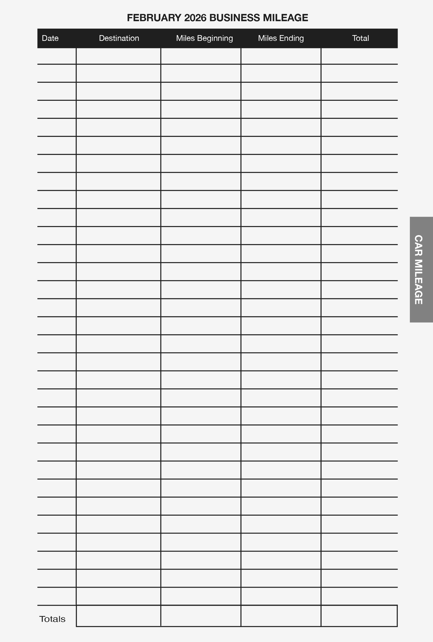 2026 Daily Record Book 6 X 9"
