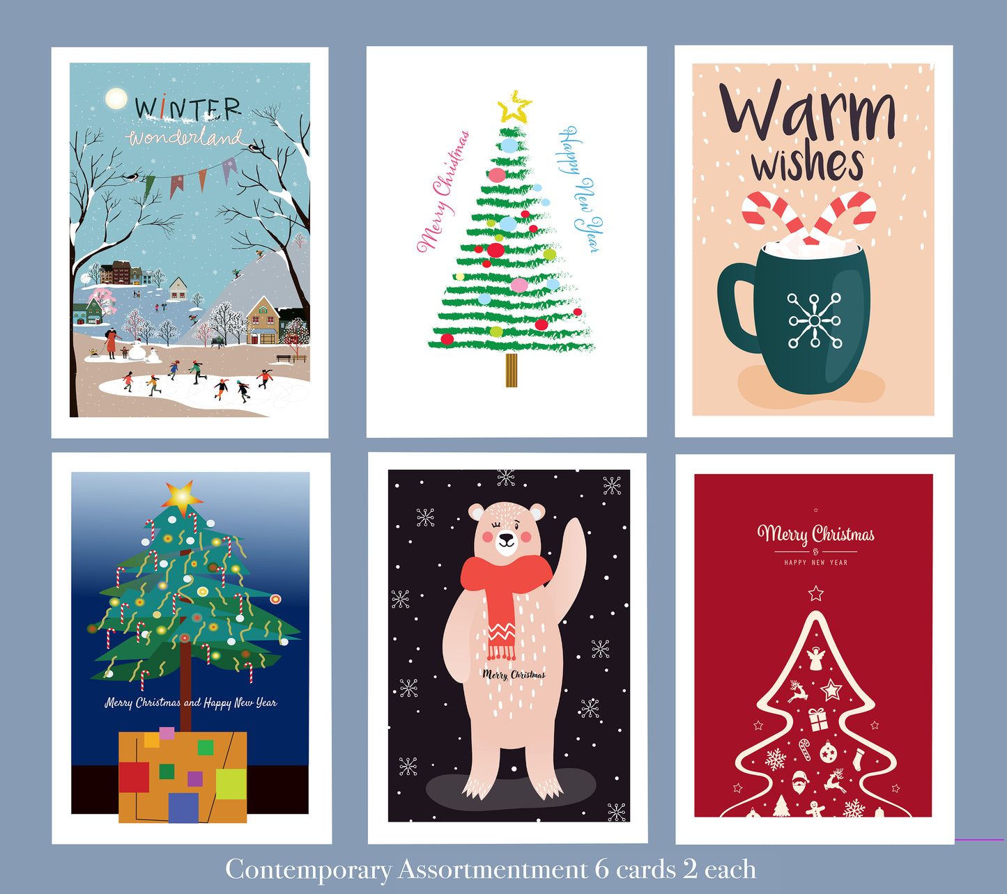 Contemporary Christmas Assortment