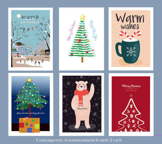 Contemporary Christmas Assortment