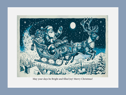 Santa and Rudolph