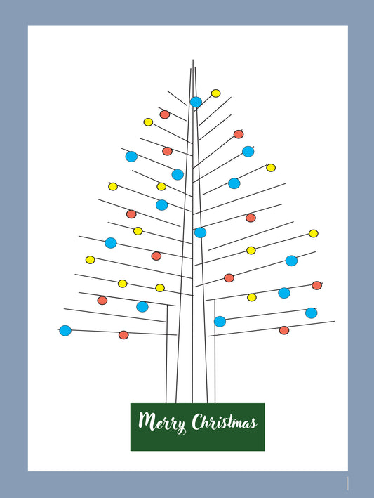 Xmas Line Tree